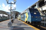 Tri-Rail Train # 666 departing Miami Central, part of the MIC